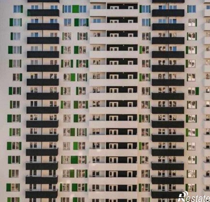 1-комн квартира в новом доме улица Жмайлова, 19А