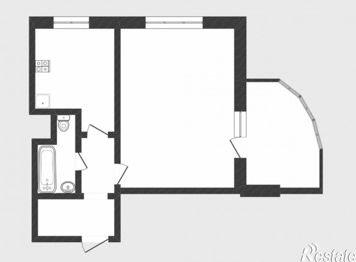 1-комн квартира Червишевский тракт,
          21 к 3