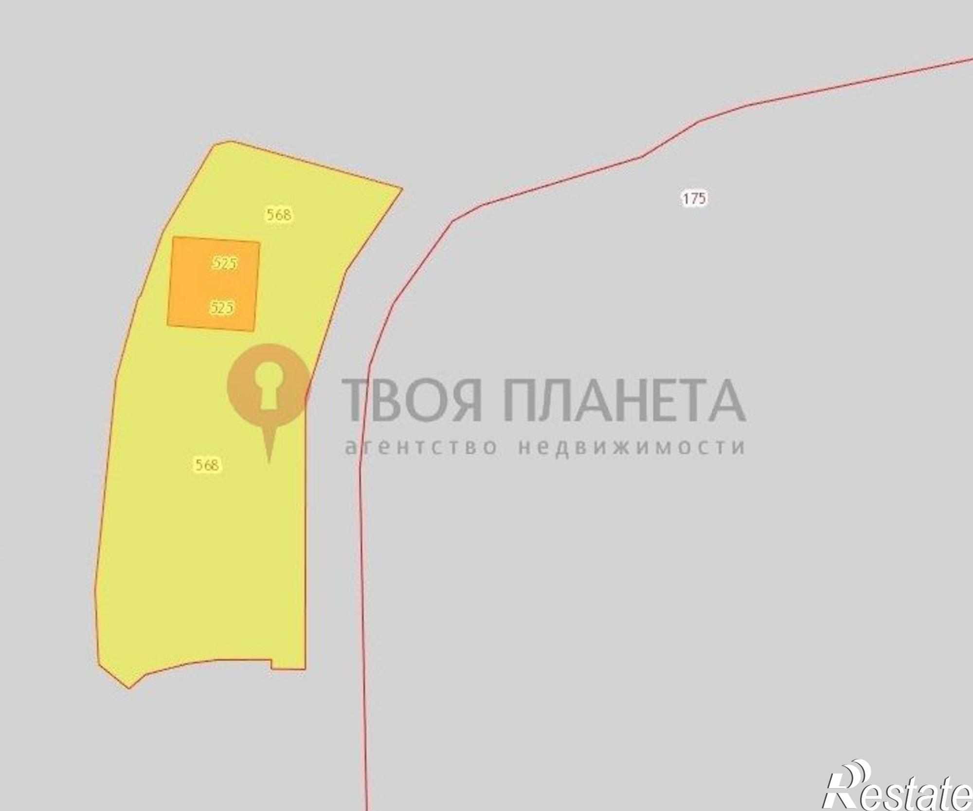 Купить землю, земельный участок за 4 800 000 рублей на ш. Дачное