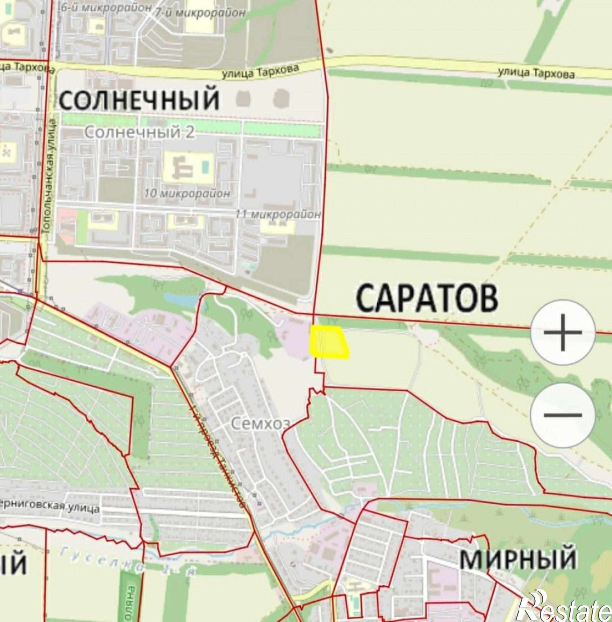 Купить землю, земельный участок за 6 200 000 рублей на Семхозовская ул