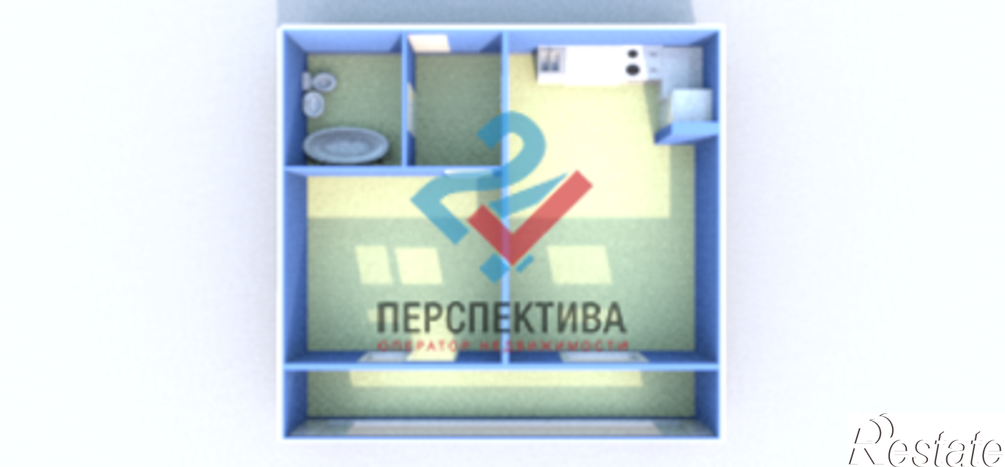 Купить квартиру за 3 167 360 рублей на Комсомольская улица, с5