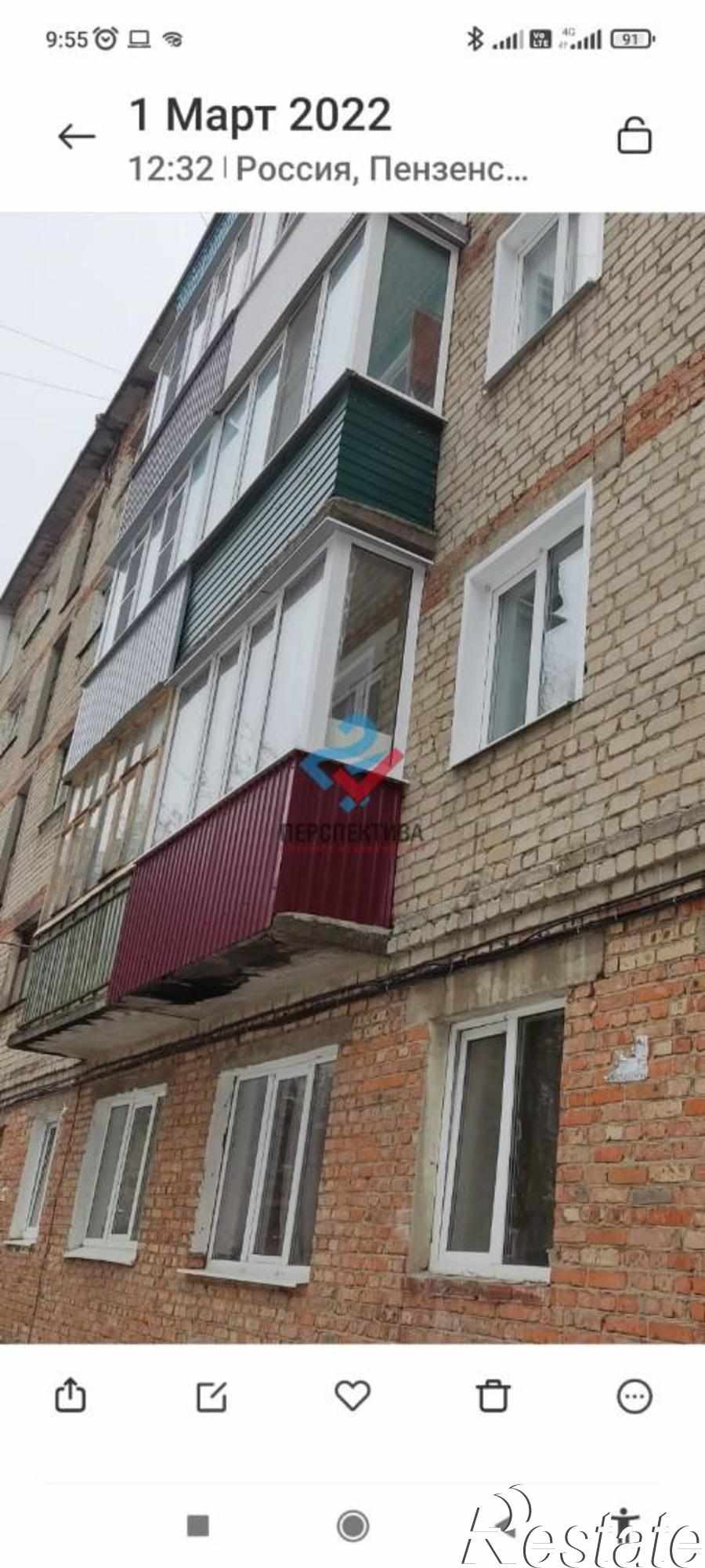 Купить комнату за 770 000 рублей на улица Попова, 8А