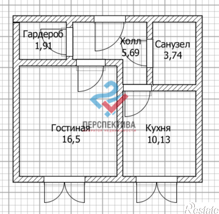 1-комн квартира в новом доме жилой комплекс Арбековская Застава,  с11