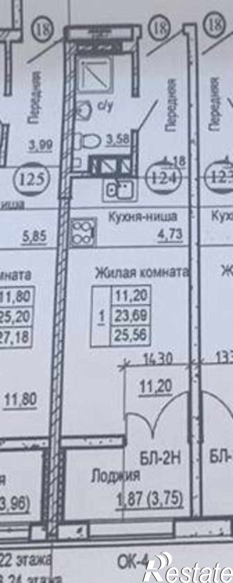 Купить квартиру за 3 250 000 рублей на Береговая улица, 73