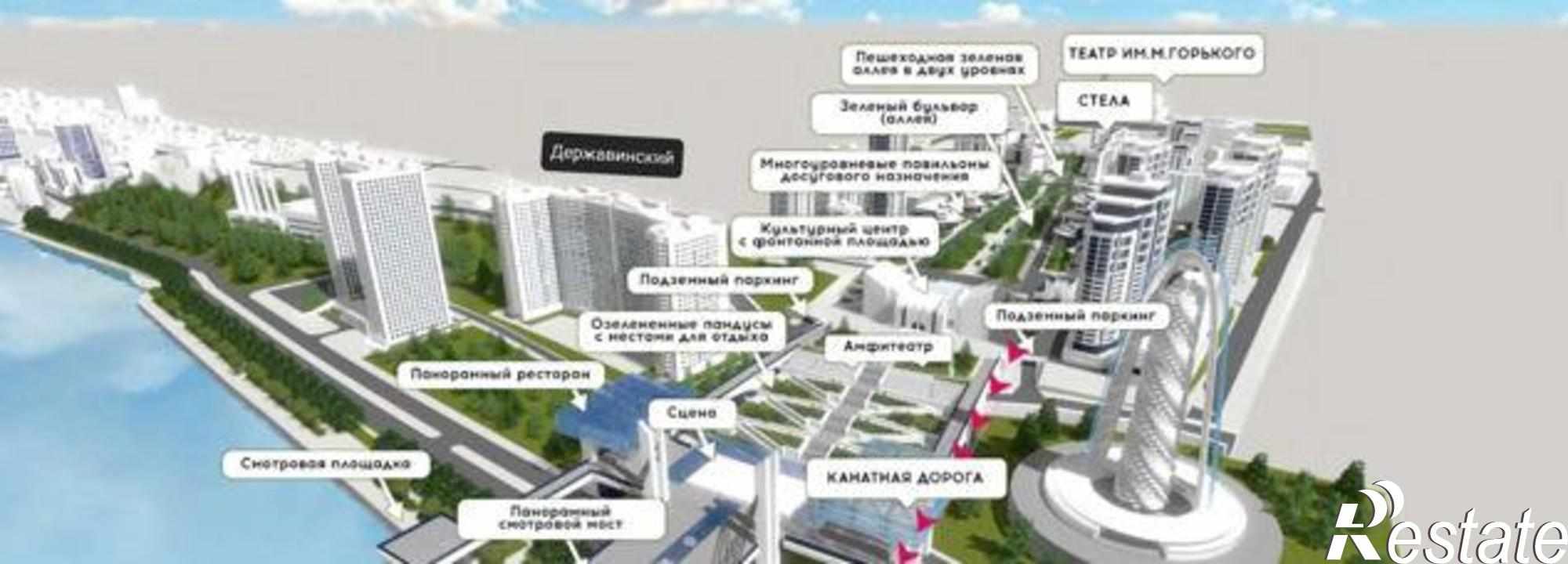 Купить квартиру за 5 800 000 рублей на Береговая улица, 73
