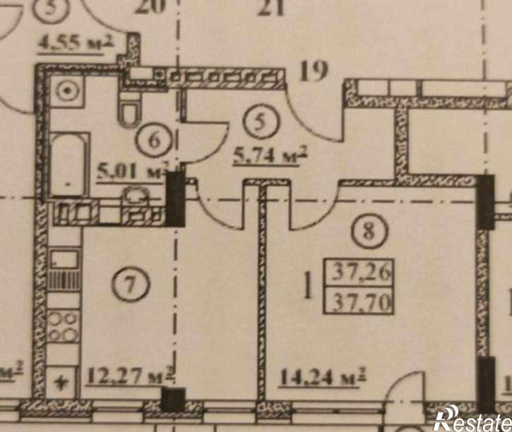 1-комн квартира Доломановский переулок, 82