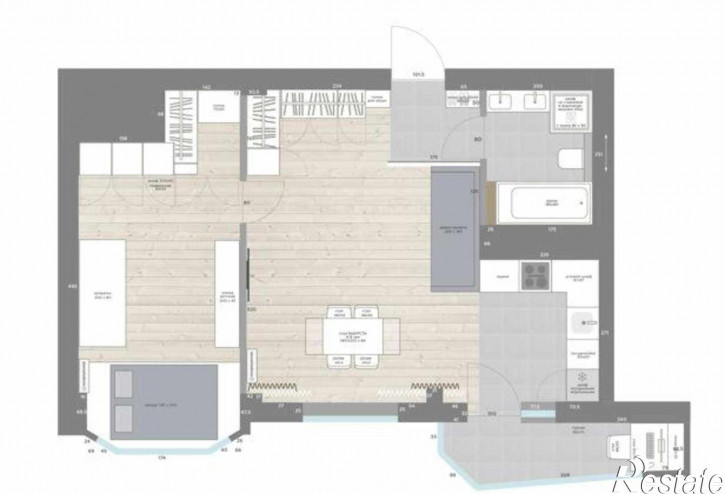 2-комн квартира Университетский переулок, 78