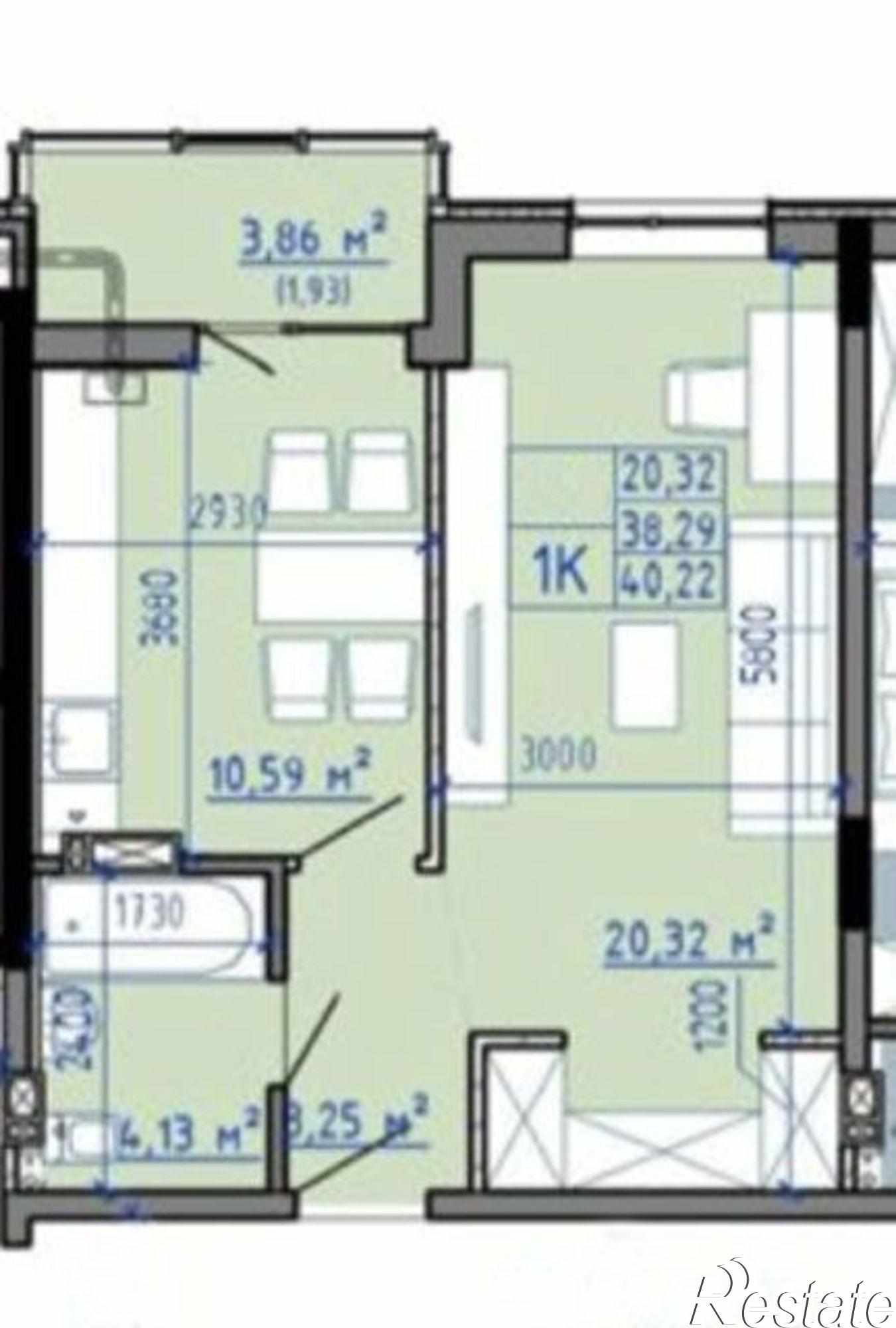 Купить квартиру за 3 948 330 рублей на Комсомольская ул, 131A