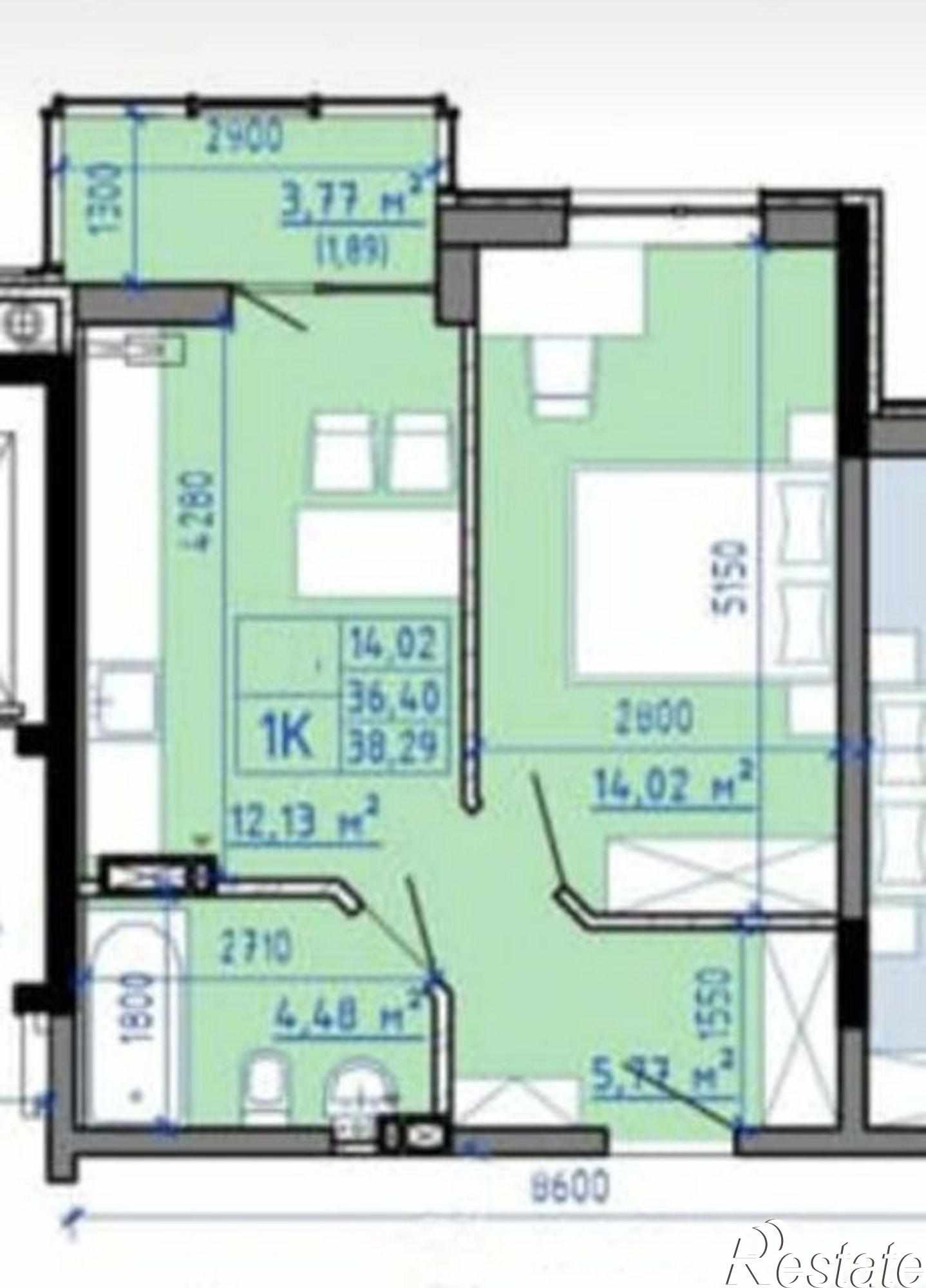 Купить квартиру за 3 948 330 рублей на Комсомольская ул, 131А