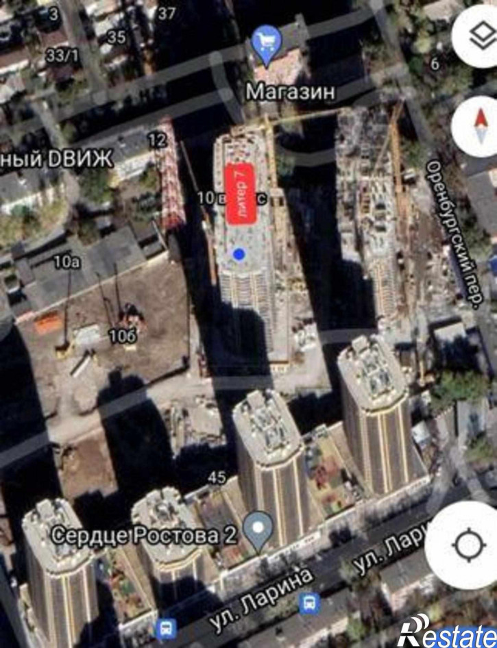 1-комн квартира в новом доме улица Ларина, 45с6