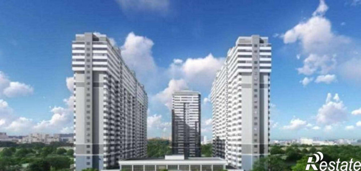2-комн квартира в новом доме улица Нансена, 83