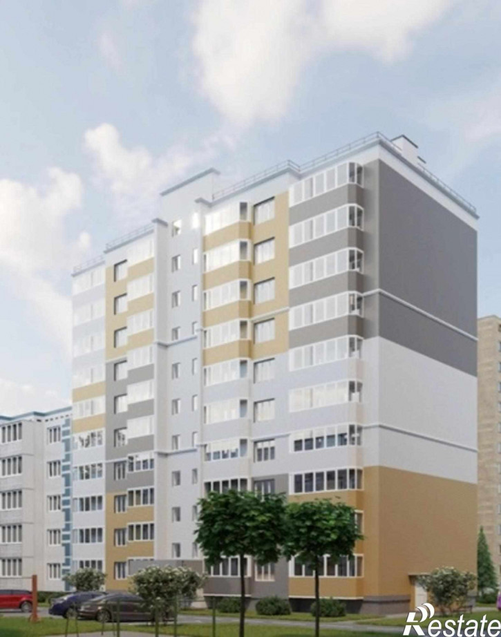 1-комн квартира в новом доме гайдара улица, 1000