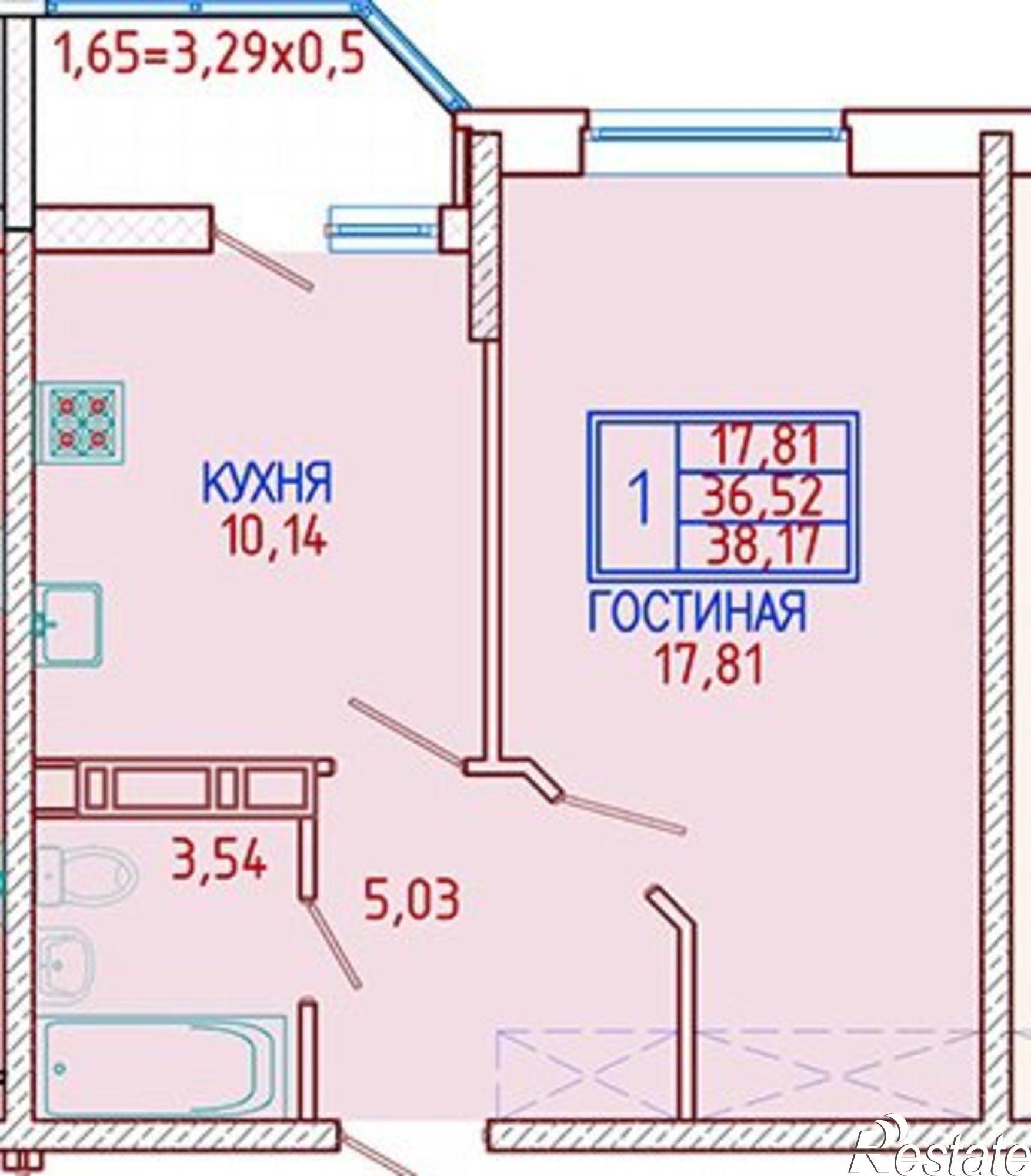 Купить квартиру за 5 550 000 рублей на Восточно-Кругликовская 18