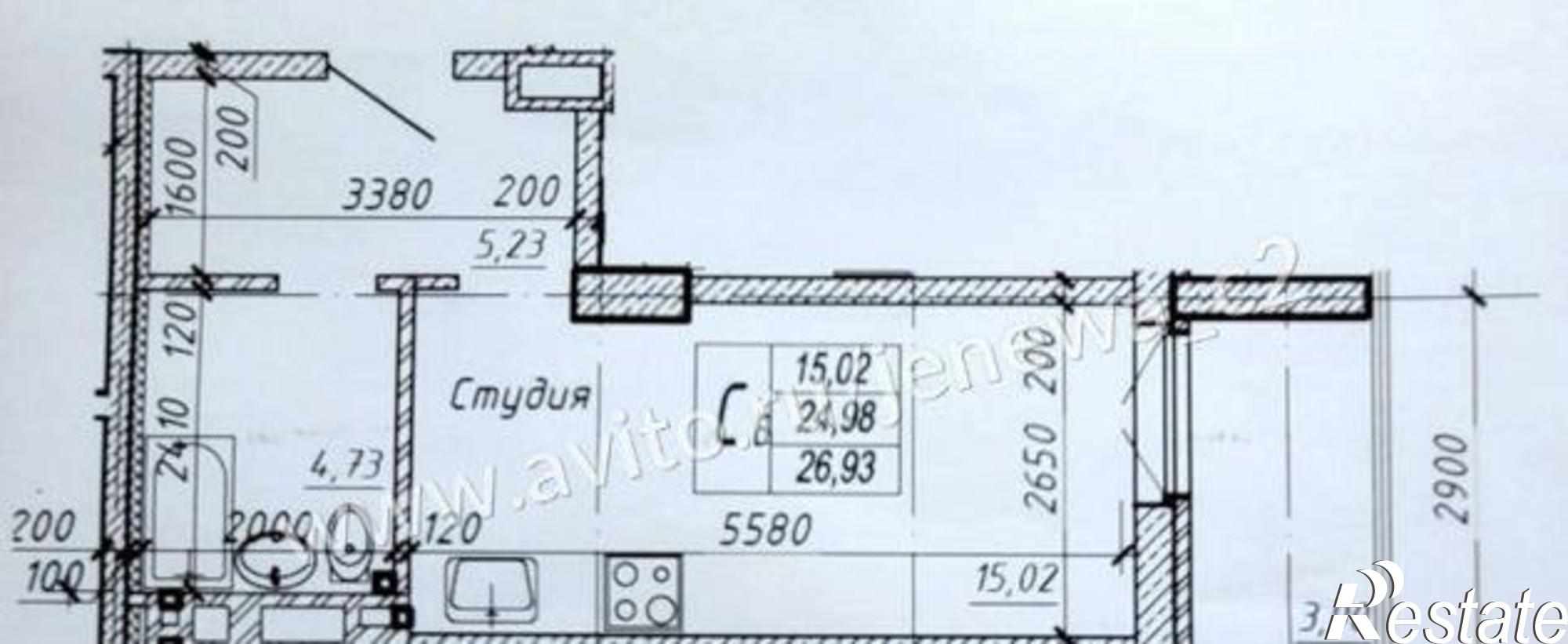 Купить квартиру за 3 100 000 рублей на бульвар Комарова, 30/2с2