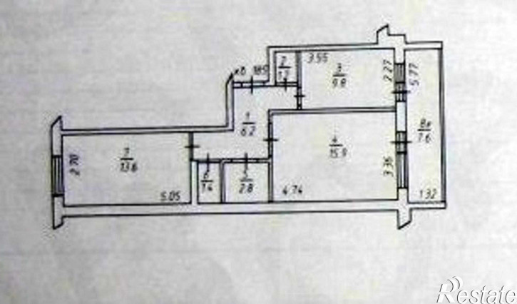 2-комн квартира Темерник, Миронова