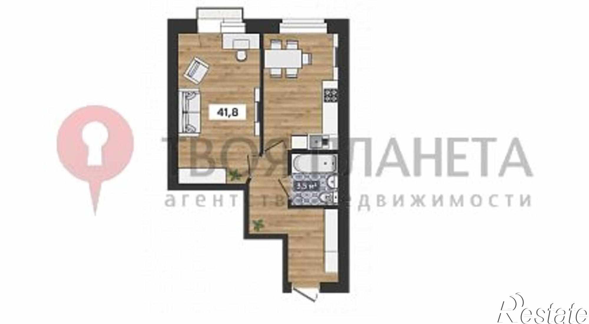 Купить квартиру за 3 200 000 рублей на Французский квартал,74