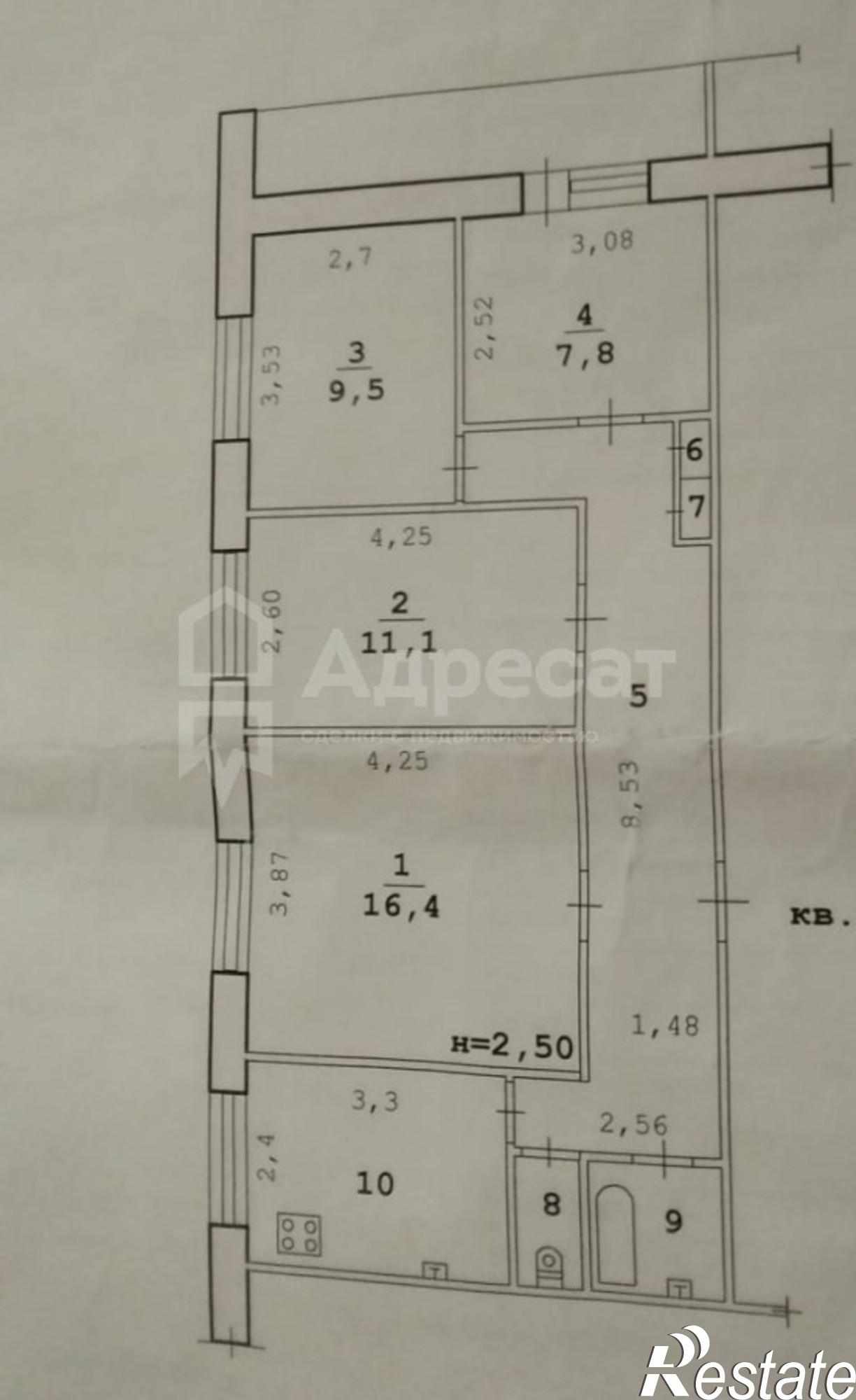 Купить квартиру за 5 100 000 рублей на ул. Рионская,  д.5