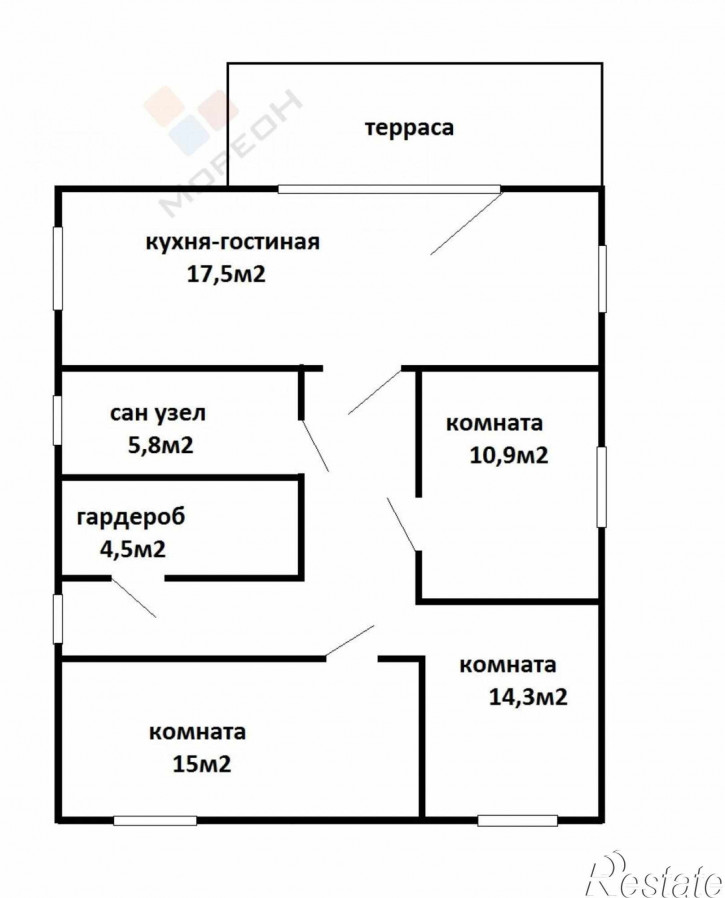 Коттедж/дом Грушевая ул (Автомобилист-3 СТ (Елизаветинская ст-ца)), 100