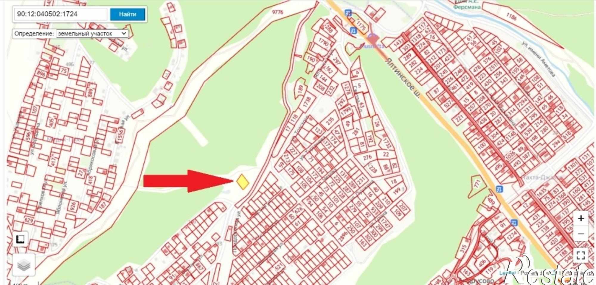 Купить землю, земельный участок за 2 500 000 рублей на улица им. И. Тургенева, 15