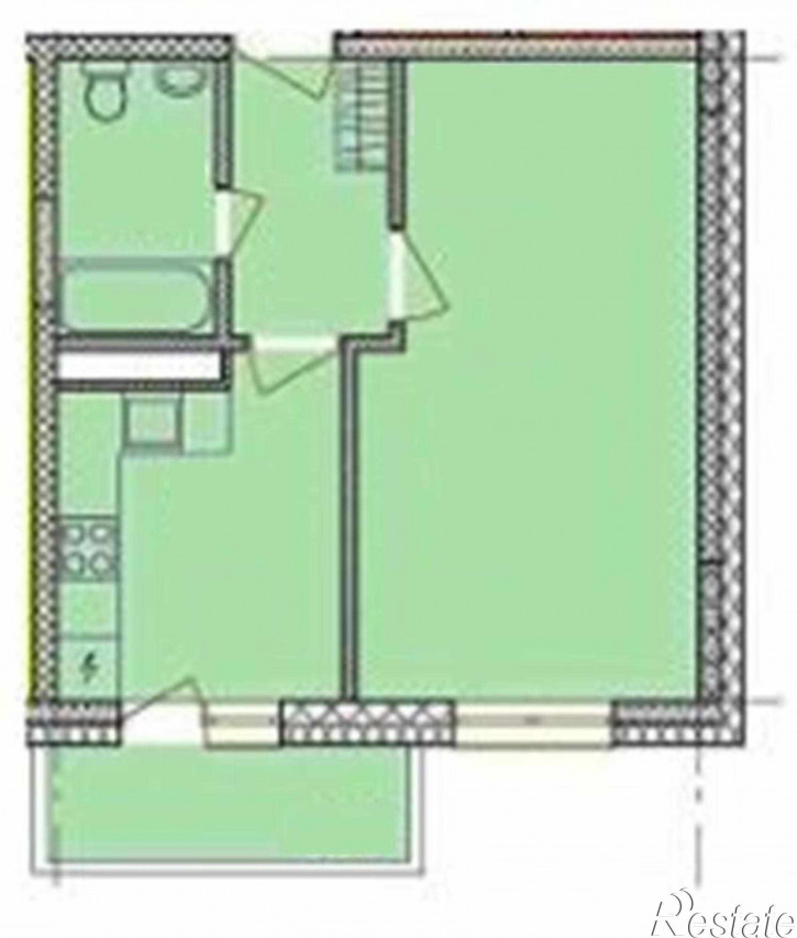 2-комн квартира Район ТРК Красная площадь, 45