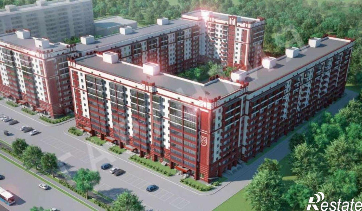 2-комн квартира в новом доме Возрождения улица, 53