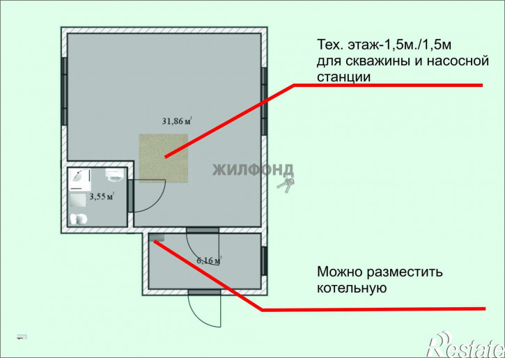 Коттедж/дом Звезда садовое товарищество
