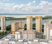 1-комн, 48 кв м, этаж 5/23 Трудовая ул, 12