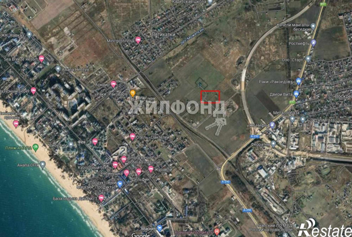 Земельный участок Пионерский проспект