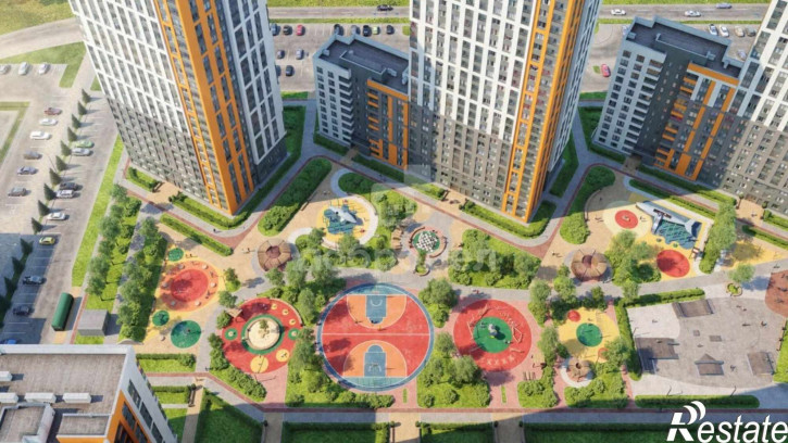 1-комн квартира в новом доме ул. Светлый микрорайон, 10