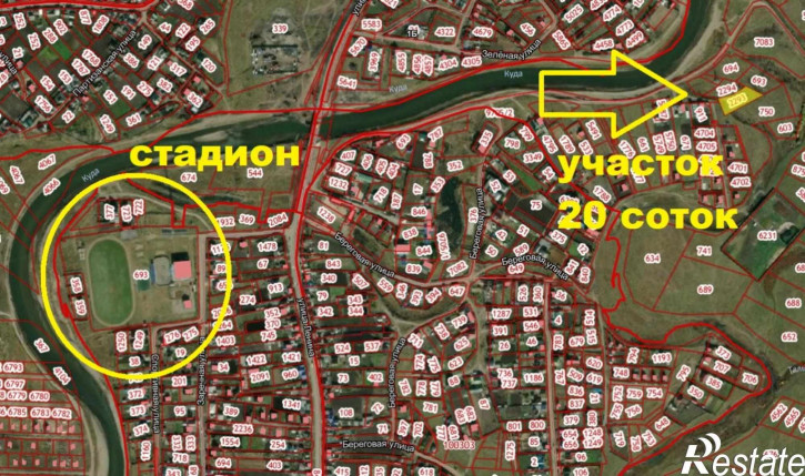Земельный участок Береговая, 60