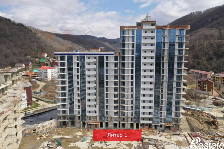 1-комн квартира в новом доме Солнечная ул, 1/1