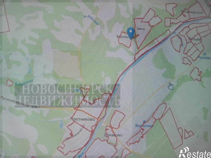Земельный участок ст. Боровушка