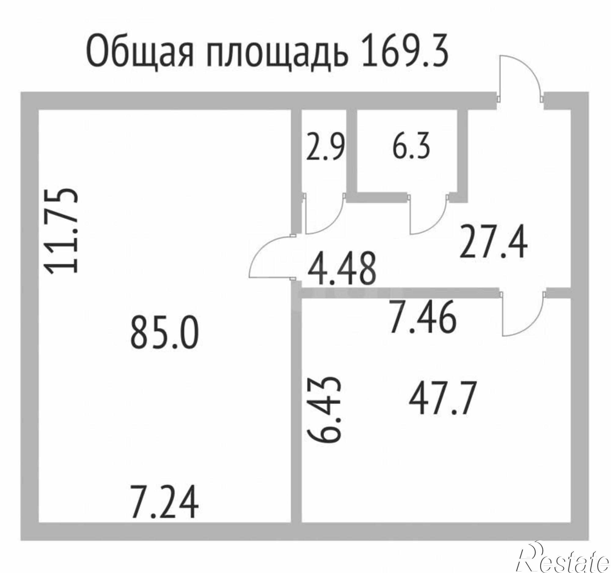 Купить офис, помещение под офис за 22 855 000 рублей на Максима Горького 76