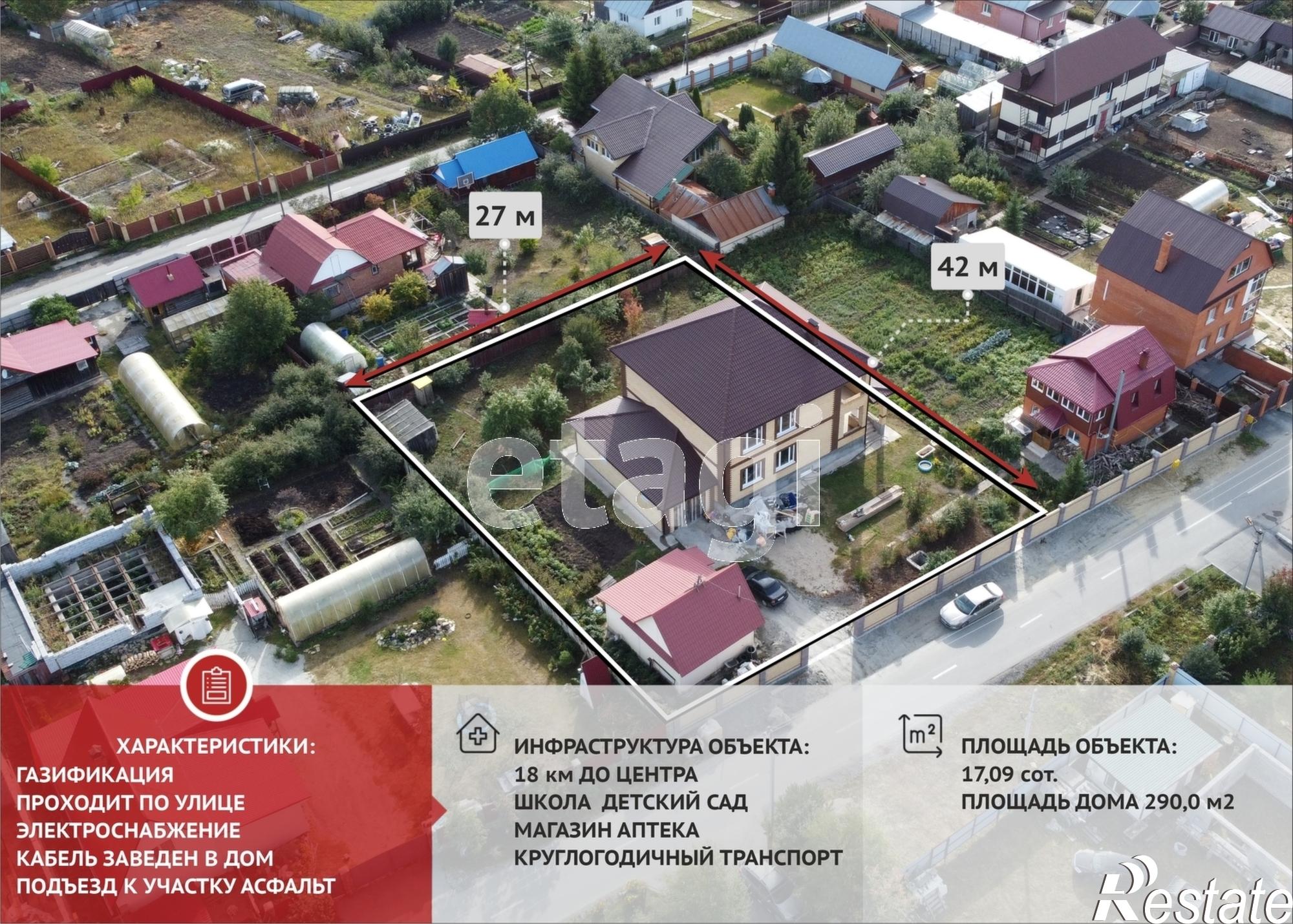 Купить дачу, дом, коттедж за 14 000 000 рублей на Полевая, 62