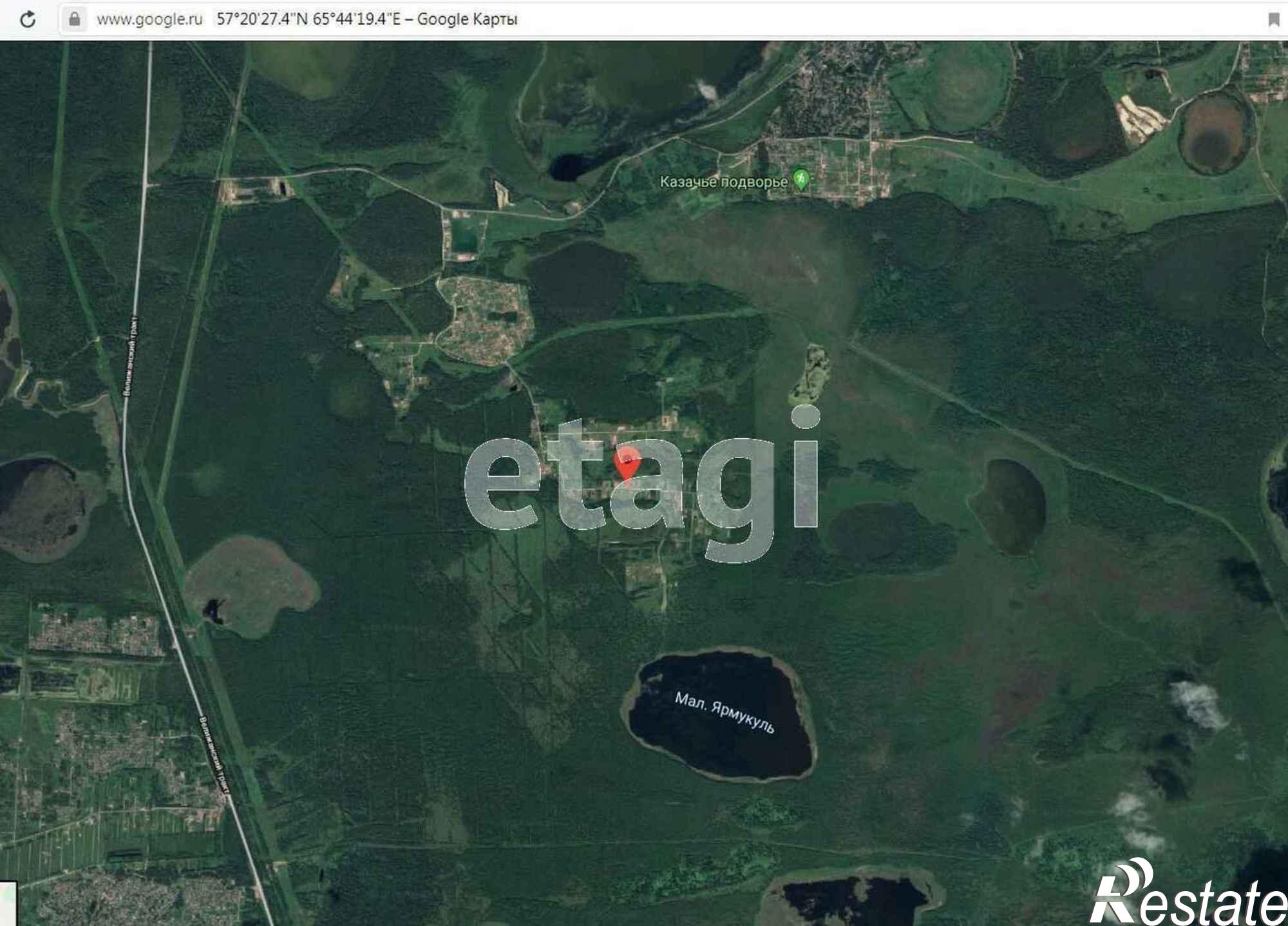 Купить землю, земельный участок за 350 000 рублей на 1-я линия,
