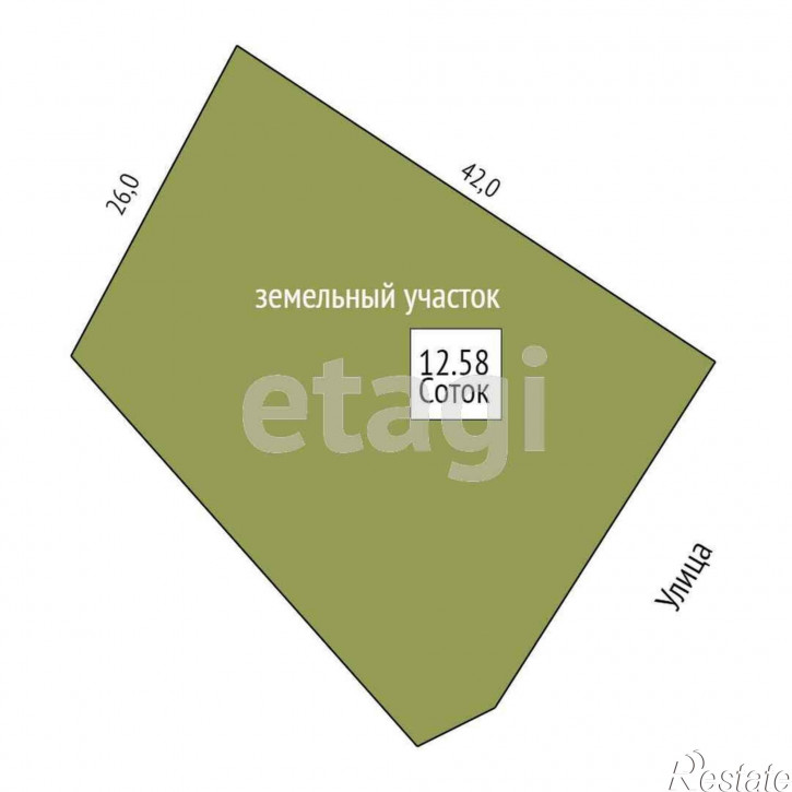 Земельный участок Черепаново