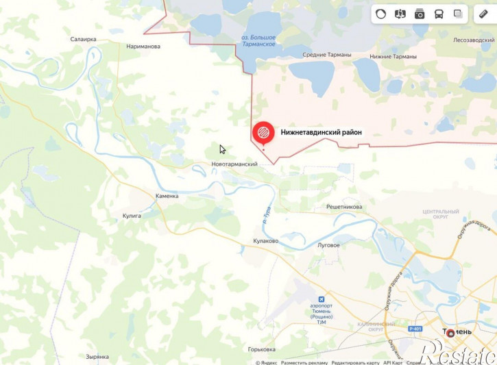 Земельный участок Новотарманский