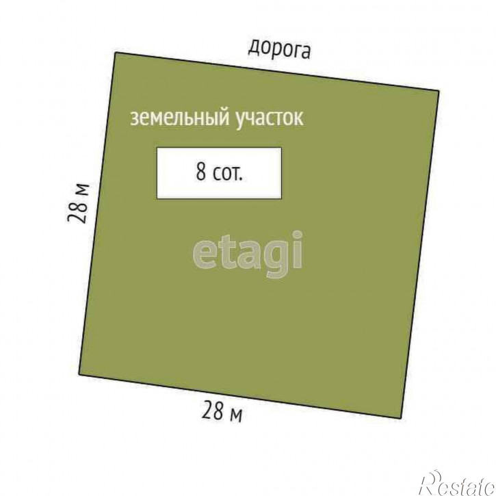 Земельный участок Кулаково