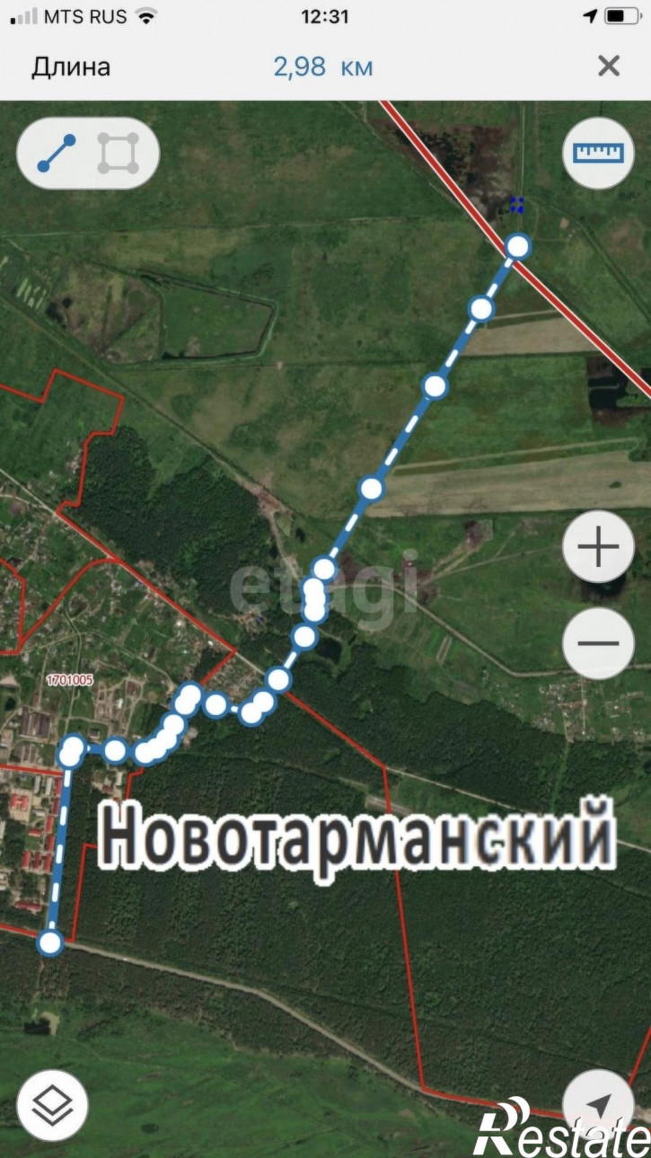 Земельный участок Новотарманский