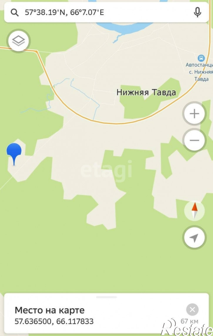 Земельный участок Озерная,
