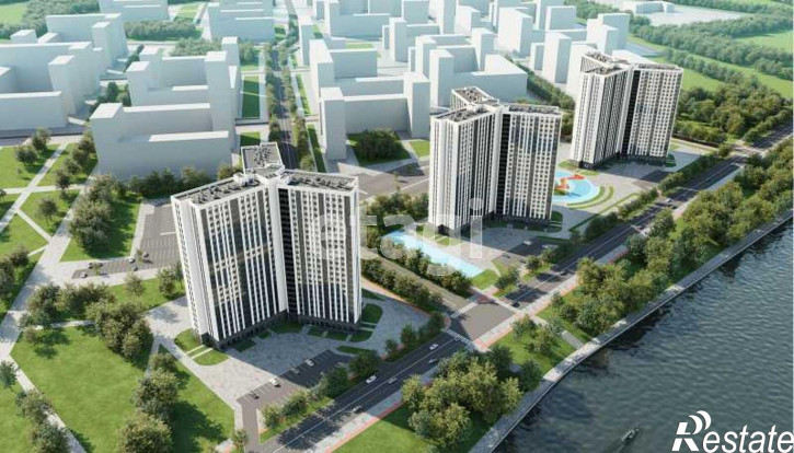 2-комн квартира в новом доме Краснооктябрьская, 6