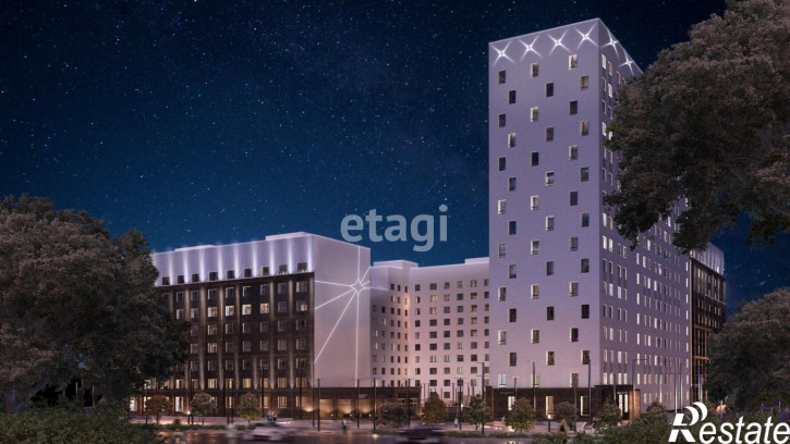 2-комн квартира в новом доме Новгородская, 20