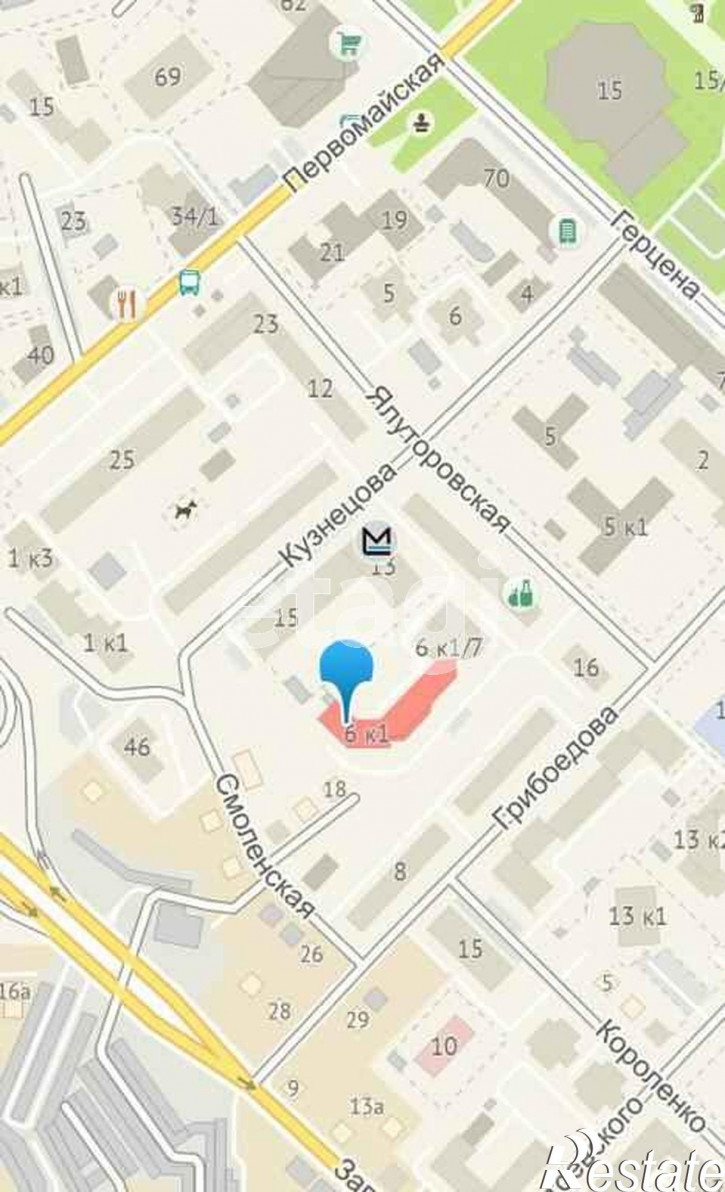 Гараж/парковка Грибоедова ,