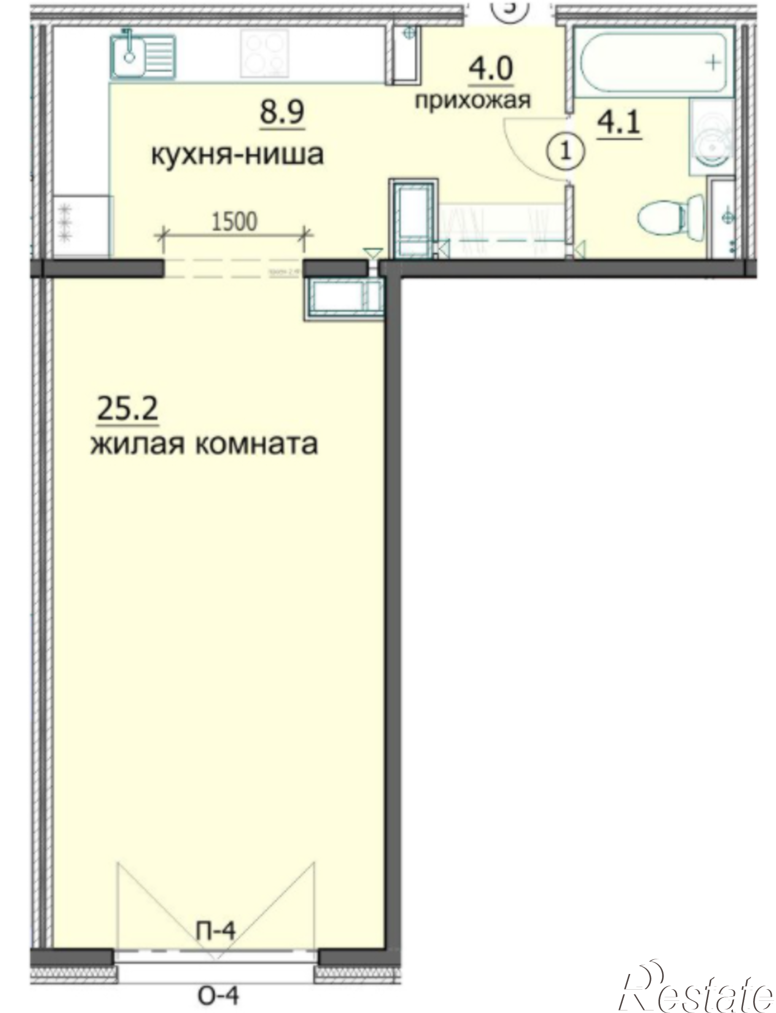 Купить квартиру за 3 312 700 рублей на улица Побочинская, 11