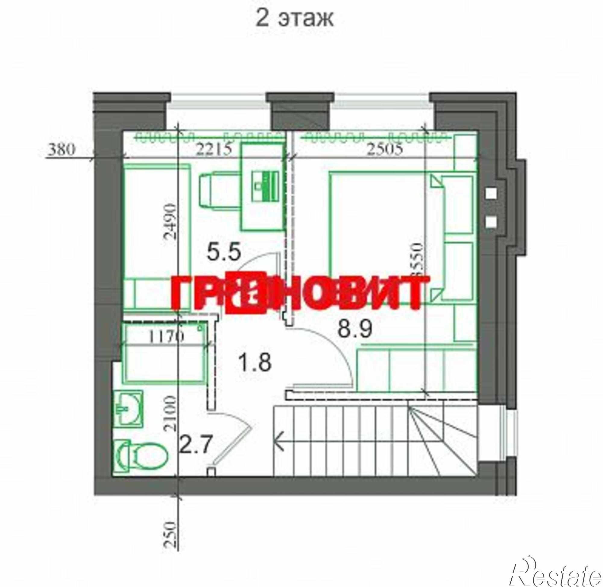 Купить дачу, дом, коттедж за 5 344 000 рублей на микрорайон Березки, 182