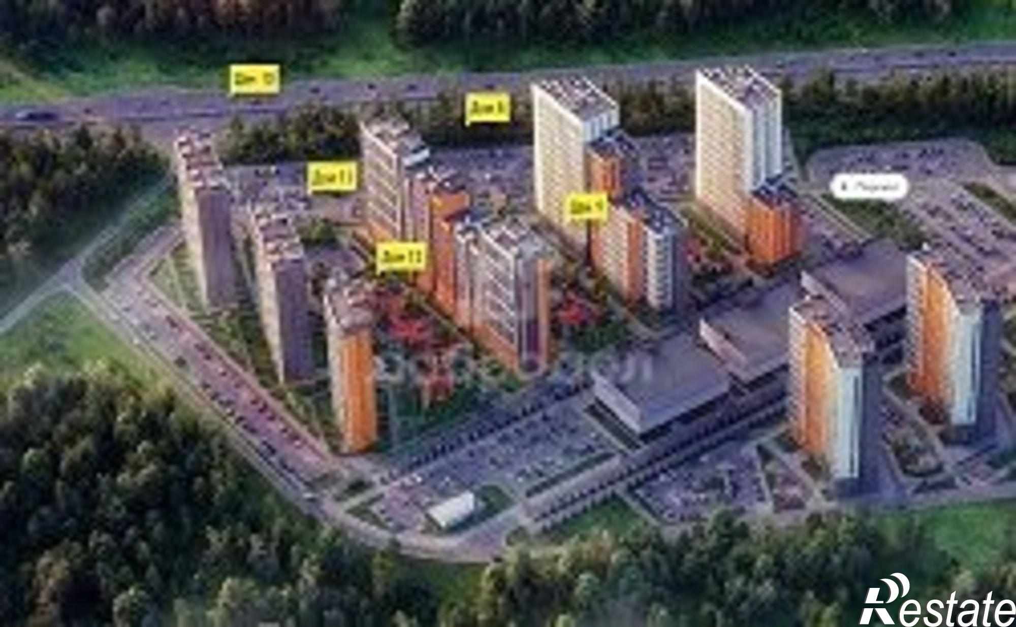 Купить квартиру за 3 099 000 рублей на ул. Светлый микрорайон, 8