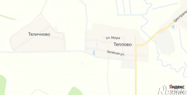 Земельный участок Теплово д