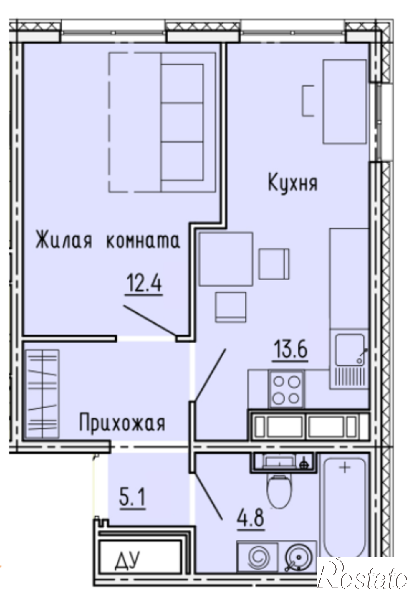 Купить квартиру за 3 518 200 рублей на ул. Побочинская, стр. 20