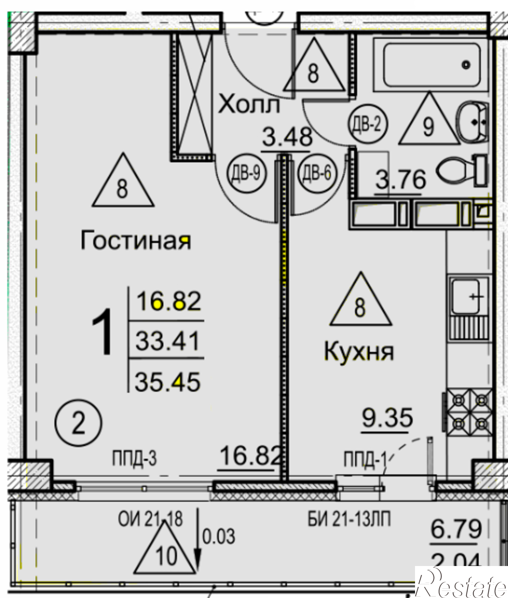 Купить квартиру за 3 635 280 рублей на ул. 65-летия Победы, стр. 11