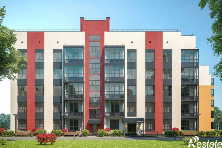1-комн квартира в новом доме улица Высокая, 14